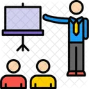 Conference Presentation Meeting Icon