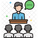 Seminar Conference Presentation Icon