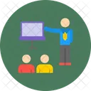 Conference Presentation Meeting Icon