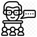Lecture Seminar Colloquium Symbol