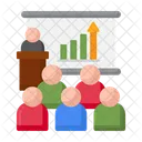 Seminario de negocios  Icono