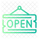 Firmar Abrir Tienda Icono