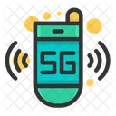 Teléfono 5G  Icono