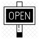 Signo Abierto Icono