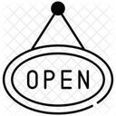Signo Abierto Icono