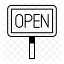 Signo Abierto Icono