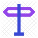 Señal de dirección  Icono