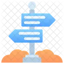 Senal De Direccion Destino Flecha Icon