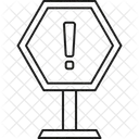 Senal De Error No Permitido Peligro Icono