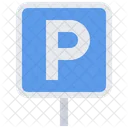 Señal de estacionamiento  Icono