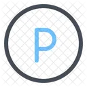 Señal de estacionamiento  Icono