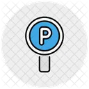 Señal de estacionamiento  Icono