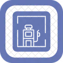 Signo De Gasolinera Combustible Aceite Icono