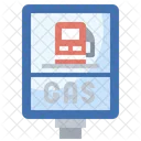 Signo De Gasolinera Gasolinera Senalizacion Icono