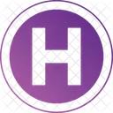 Signo de hospital  Icono