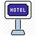 Signo De Hotel Hotel Signo Icono