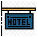 Señal de hotel  Icono