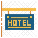 Señal de hotel  Icono