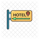 Hoteles Turista Reservas Icono