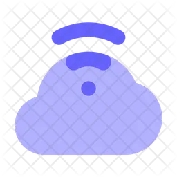 Señal de nube  Icono