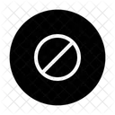 Senal De Stop Bloquear Prohibido Icon