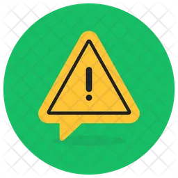 Señal de precaución  Icono