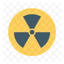 Signo De Radiacion Nuclear Seguridad Nuclear Icono