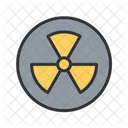 Signo De Radiacion Nuclear Seguridad Nuclear Icono