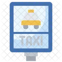 Senal De Taxi Senal De Carretera Senalizacion Icono