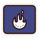 Inflamable Fuego Llama Icon