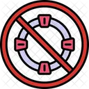 Prohibido Prohibido Signo Prohibido Icono