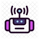 Senal Robot Comunicacion Icono