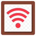 Senal Wifi Red Inalambrica Conexion De Banda Ancha Icono