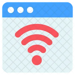 Señal wifi  Icono