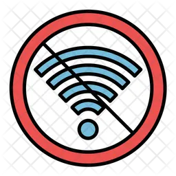 Señal wifi apagada  Icono