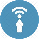 Conexion A Internet Senales De Flechas Conexion Wifi Icon