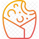 Senbei Japanese Rice Icon