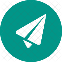Send Icon of Glyph style - Available in SVG, PNG, EPS, AI & Icon fonts