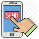Send Online Payment Icon