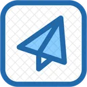 Send Message Paper Plane Icon