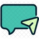 Send Chat Message Icon
