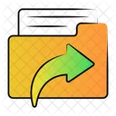 Send Folder Transfer Share Folder Icon