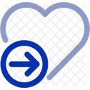 Send Heart Love Heart Icon