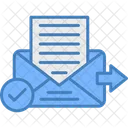 Send Mail Mail Sent Icon