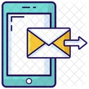 Mobile Communication Send Mail Mobile Mail Icon