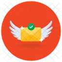 Send Mail Flying Mail Mail Envelope Icon