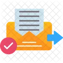 Send Mail Mail Sent Icon