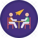 Send Mail Business Meeting Discuss Topic Icon