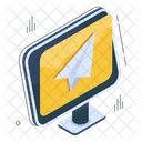 Send Message Send Mail Online Mail Symbol