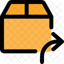 Send Parcel Send Package Box Forward Icon